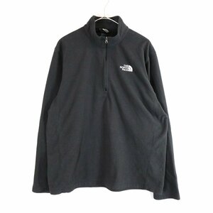 THE NORTH FACE ノースフェイス ハーフジップフリースジャケット アウトドア ブラック (メンズ L) N9082 1円スタート