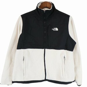 THE NORTH FACE ノースフェイス デナリ フリースジャケット POLARTEC ホワイト (レディース L相当) O4144 1円スタート