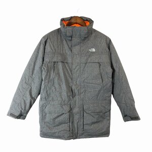 THE NORTH FACE ノースフェイス ダウンジャケット アウトドア キャンプ アウター 防寒 グレー (ユース XL) P2099 1円スタート