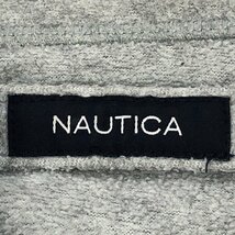 NAUTICA ノーティカ リバーシブル ジャケット ナイロン アウトドア キャンプ アウター 防寒 ネイビー (メンズ L) P2750 1円スタート_画像8