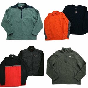 古着卸 まとめ売り スポーツブランドMIX フリース 6枚セット (メンズ ２XL/5XL) ナイキ　FILA FL19 MR1863 1円スタート