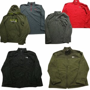 古着卸 まとめ売り ノースフェイス フリース 6枚セット (メンズ L/2XL) FL22 MR1965 1円スタート