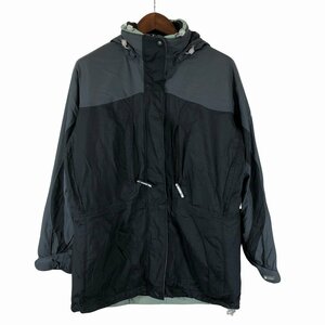 Columbia コロンビア マウンテンパーカー 防風 アウトドア キャンプ アウター 防寒 ブラック (レディース L) P0151 1円スタート