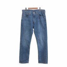 Levi's リーバイス 505 ストレート デニムパンツ アメカジ カジュアル ブルー (メンズ W34 L30) 中古 古着 p5823_画像1