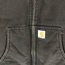 SALE/// Carhartt カーハート アクティブパーカー ジャケット ワーク ダック地 ブラウン (レディース L) P3812_画像3