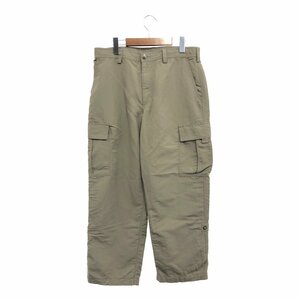 THE NORTH FACE ノースフェイス ナイロン カーゴ パンツ アウトドア ベージュ (メンズ 34) 中古 古着 P5906