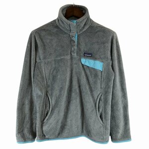 patagonia パタゴニア リツール スナップT フリースジャケット POLARTEC ポーラテック ライトブルー (レディース L) P0844 1円スタート