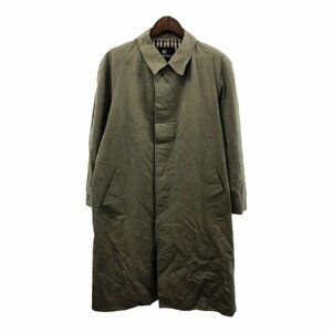 Aquascutum アクアスキュータム ステンカラー コート カーキ (メンズ 40REG) P1315 1円スタート