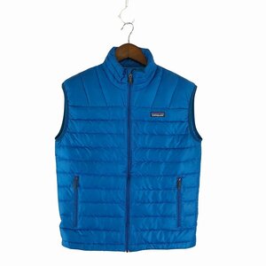 patagonia パタゴニア ナノパフ ベスト アウトドア キャンプ アウター 防寒 ブルー (メンズ S) P1343 1円スタート