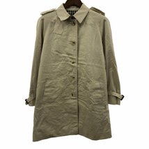 イングランド製 Aquascutum アクアスキュータム トレンチ コート ヨーロッパ古着 ベージュ (レディース 12REG) P1377 1円スタート_画像1