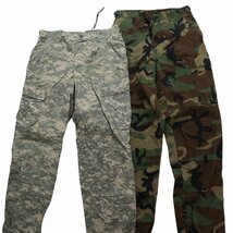 古着卸 まとめ売り フィールドパンツ 米軍実物 ミリタリー 8枚セット (メンズ S/M) 柄MIX チョコチップカモ UM10 MR2430 1円スタート_画像4