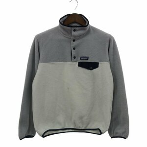 patagonia パタゴニア SYNCHILLA シンチラ スナップT フリース アウトドア キャンプ アウターグレー (メンズ M) P1955 1円スタート