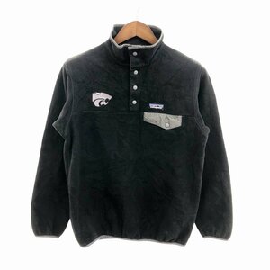 SALE///// patagonia パタゴニア SYNCHILLA シンチラ スナップT フリースジャケット アウトドア ブラック (メンズ M) P2126