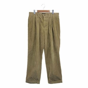 90年代 DOCKERS ドッカーズ khakis 2タック コーデュロイパンツ ボトムス カジュアル ライトブラウン (メンズ W34 L30) 中古 古着 P5968