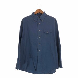 SALE///// Brooks Brothers ブルックスブラザーズ 長袖シャツ カジュアル ネイビー (メンズ XL) P2811