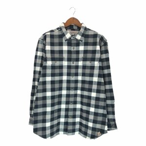 SALE///// Carhartt カーハート ネル 長袖シャツ チェック柄 ブラック (メンズ XL) P3326