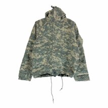 SALE///// 米軍実物 U.S.ARMY ケミカル プロテクティブ ジャケット ミリタリー カーキ (メンズ MEDIUM-REGULAR) P3696_画像1