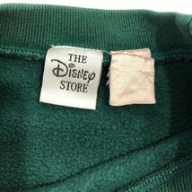 SALE///// 90年代 Disney ディズニー THE DISNEY STORE POOH くまのプーさん スウェット 刺繍 グリーン (レディース ) P3766_画像6