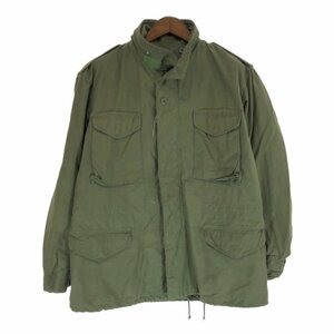 SALE///// 80年代 米軍実物 U.S.ARMY M-65 フィールド ジャケット 4th ミリタリー オリーブ (メンズ LARGE-REGULAR) P3690