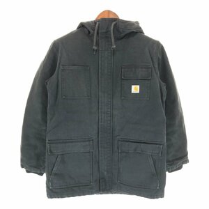 SALE///// Carhartt カーハート シベリアンパーカー コート 防寒 ワーク ダック地 ブラック (メンズ L) P3815