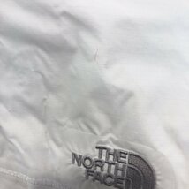 SALE///// THE NORTH FACE ノースフェイス HYVENT マウンテンパーカー 刺繍 防水 ホワイト (レディース XL) 中古 古着 P4305_画像3