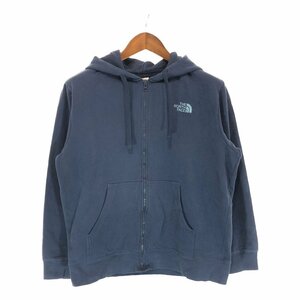 SALE///// THE NORTH FACE ノースフェイス フルジップ パーカー アウトドア ネイビー (メンズ ) 中古 古着 P4890