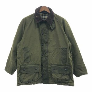 2000年代〜 イングランド製 Barbour バブアー BEAUFORT ビューフォート オイルドジャケット オリーブ (メンズ C46/117CM) 中古 古着 P6422