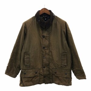 2000年代〜 Barbour バブアー CLASSIC BEAUFORT オイルドジャケット アウター 防水 ユーロ オリーブ (メンズ C44/112CM) 中古 古着 P6555