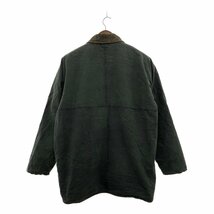 イングランド製 Dickies ディッキーズ WASTEFIELD オイルドジャケット ユーロ グリーン (メンズ XL) 中古 古着 P6623_画像2