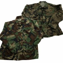 古着卸 まとめ売り フィールドジャケット 米軍実物 ミリタリー 8枚セット (メンズ 2XL /XL /48 /46 ) タイガーカモ MR3851 1円スタート_画像2