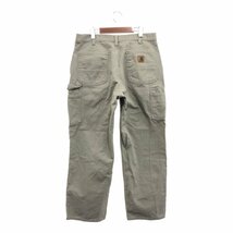 Carhartt カーハート ペインター パンツ ボトムス ワーク ベージュ (メンズ 35/30) 中古 古着 P7104_画像2