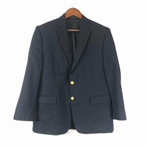 RALPH LAUREN Ralph Lauren tailored jacket formal navy blue blur gold button ivy navy ( men's - M corresponding ) used old clothes P0103