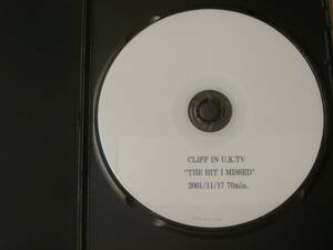 コレクターズDVD CLIFF IN U.K.TV " THE HIT I MISSED " Cliff Richard クリフ・リチャード