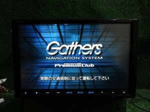 ホンダ 純正ナビ Gathers VXM-135VFNi CD/DVD再生確認済み 地図データ 2012年版　※ 画像参照　　2024.1.18.Y.8-A30　23110339