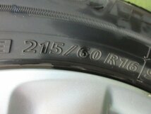 トヨタ 純正 16インチ 16x7J PCD114.3 +40 5H 215/60R16 4本　21系 クラウンロイヤル　130系 マークX 等　　2023.12.14.O.16-A50　23120265_画像8