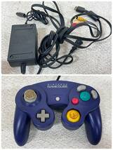 M-5212 【同梱不可】980円～ 現状品　Nintendo/任天堂　ゲームキューブ　本体　DOL-001　コントローラー　ゲーム機 　テレビゲーム　通電可_画像10