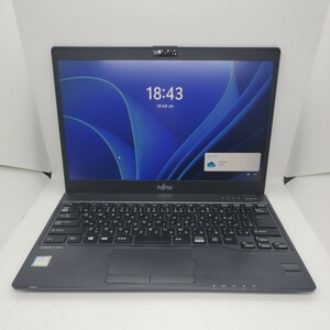 管理:GM-1276/ジャンク扱い/FUJITSU U938/i5-7300U/4GB/128GB/Win11Home/フルHD/MS Office