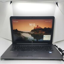 管理:V1-1418/ジャンク扱い/HP ZBook 17 G3/i5-6440HQ/256GB+1TB/17インチFHD/4GB/MS Office/Win11_画像1