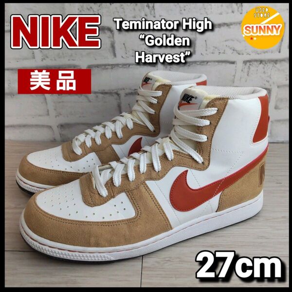 NIKE ターミネーター ハイ ベーシックNIKE Teminator High “Golden Harvest”