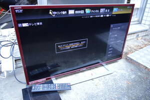 E365 中古 動作品 SHARP シャープ AQUOS アクオス LC-32F5 32型 2011年製 液晶テレビ 地上デジタルチューナー 非純正リモコン B-CAS付