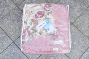 E966-2 unused goods King Palace King pa less ... blanket 140×200. pink series 
