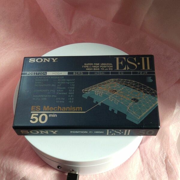 未開封SONY ES-2 C-50ES2 カセツトテープ50min