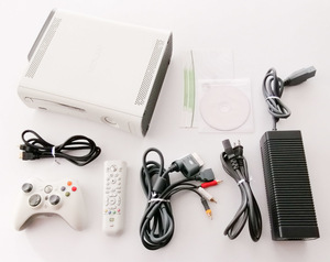 【動作確認済】XBOX360改造品　RGH　1TB HDD　日本語化　マニュアル、ソフトウェアDVD付属、コントローラーボタンゴム＆スティック新品