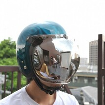 72JAM ジェットヘルメット&シールドセット SPEED SOUND - アイボリー フリーサイズ:57-60cm未満 +開閉式シールド JCBN-02 JJ-04_画像9