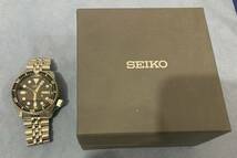 【6828】SEIKO DIVER’S 200m 　BLACK BOY　7S26-0020　セイコー ダイバーズウォッチ ブラックボーイ 機械式 自動巻き メンズ 腕時計_画像8