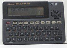 SII　セイコー　SEIKO TR-550　IC　Dictionary　研究社　英和・和英 / 漢字　 ※配送料無料※_画像1