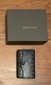 ボッテガヴェネタ BOTTEGA VENETA 5連キーケース　黒色/ブラック正規品