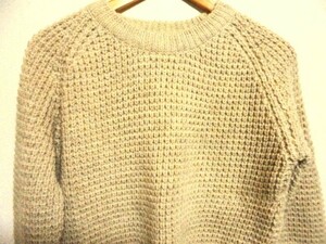 0 superior article Beams Boy special order WARREN SCOTT sweater knitted lady's 0