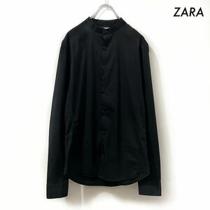 【送料無料】ZARA ザラ★長袖シャツ SUPERSLIM FIT ブラック 黒 レディース