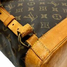 【イチオク】 ルイ ヴィトン LOUIS VUITTON モノグラム モンスリ GM リュック バックパック デイパック ブラウン M51135 メンズ レディース_画像10